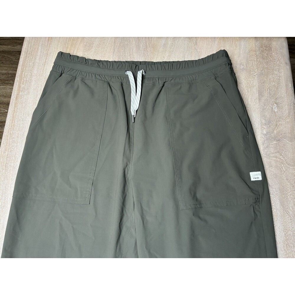 Vuori Women’s Miles Joggers Drawstring Waist Pants In Oregano Green Size Large - Picture 4 of 8